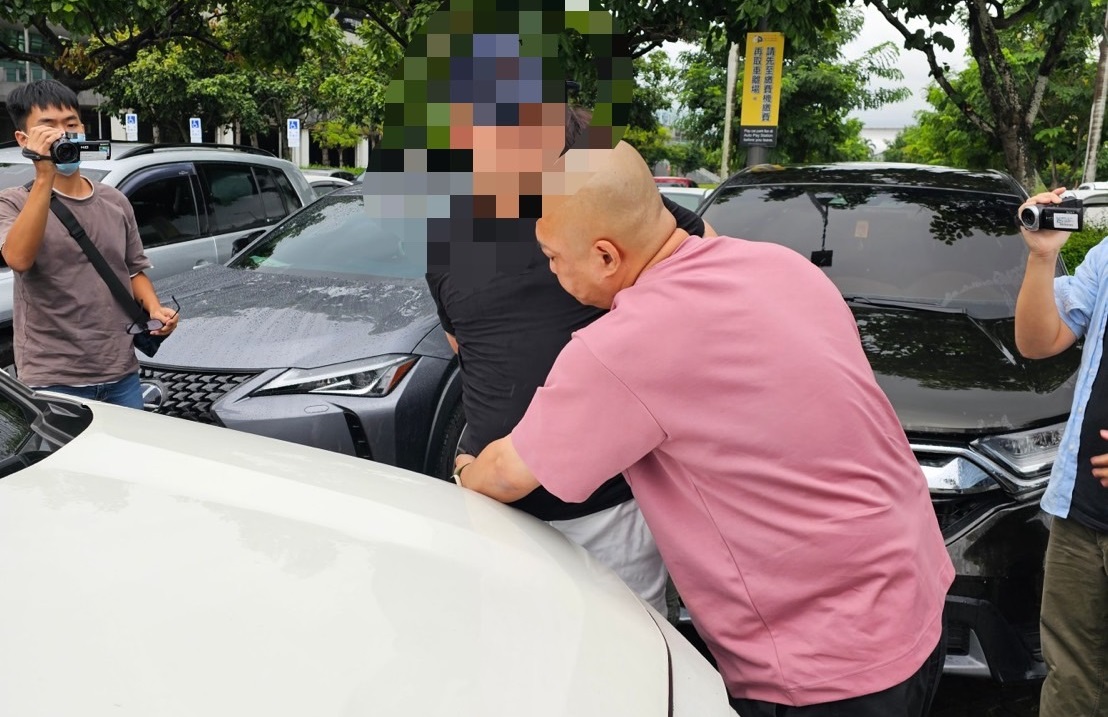 ▲圖說：警方趁曾嫌再次搭乘高鐵運毒時，於高鐵站前將其拘捕到案 （圖／台中市政府提供）