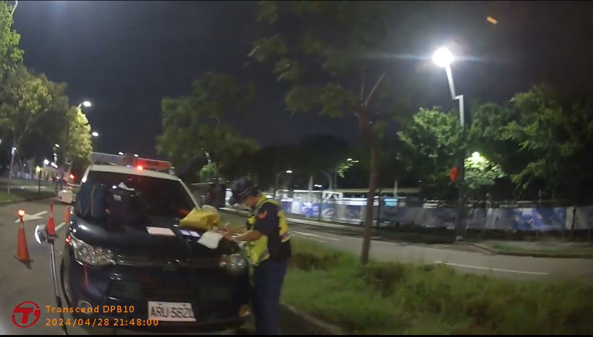 ▲圖說:陳男酒駕累犯拒測,除舉發開罰外並當場扣押車輛 (圖/台中市政府提供)