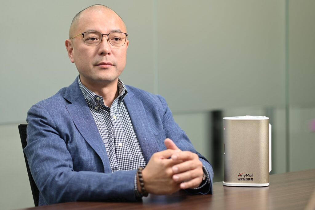 永續開發顧問股份有限公司董事長陳今平,目標讓人人都能吸氫氣,讓產業普及化。