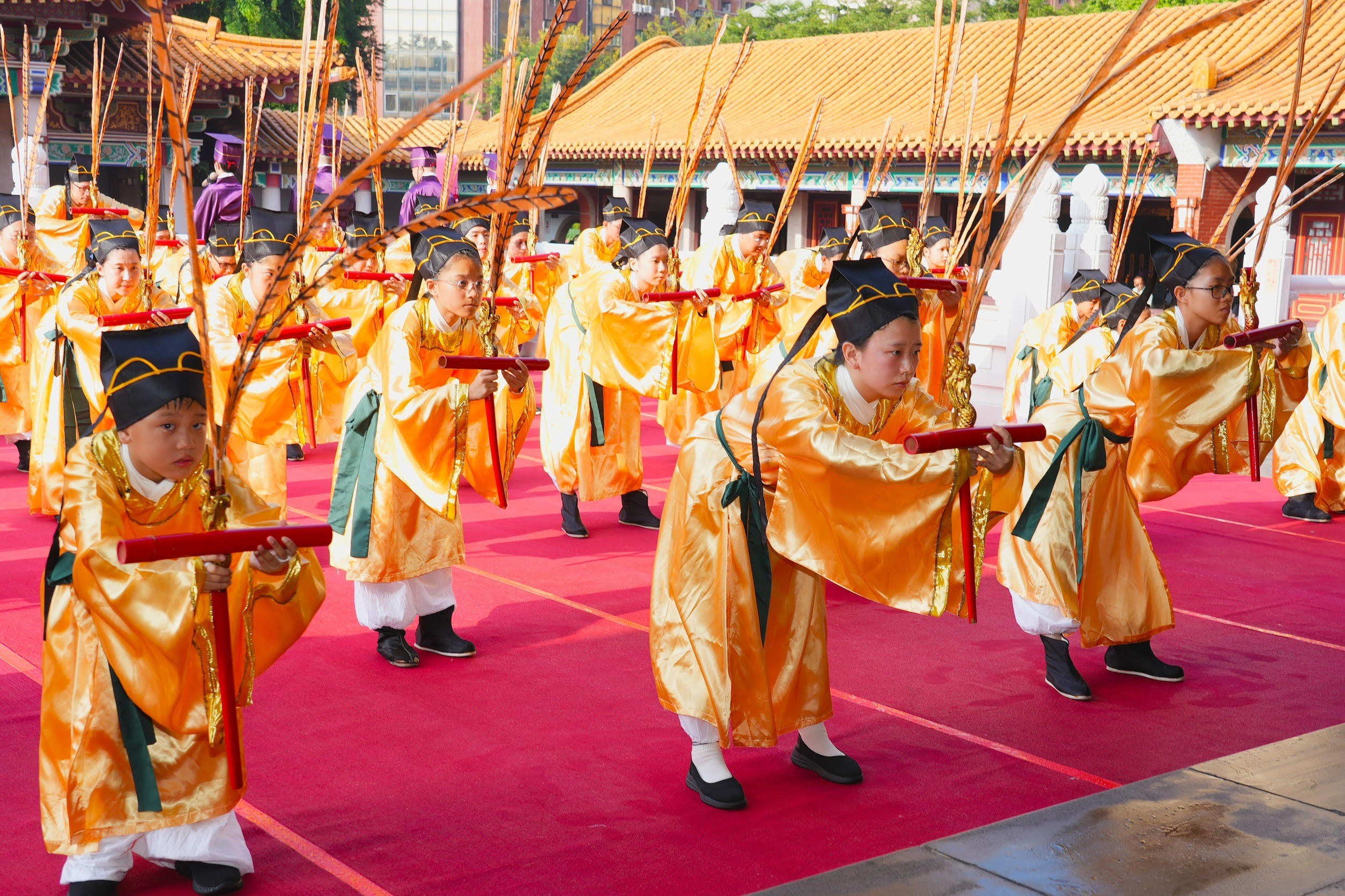 114年台中市各界紀念大成至聖先師孔子誕辰2575週年釋奠典禮 八佾舞