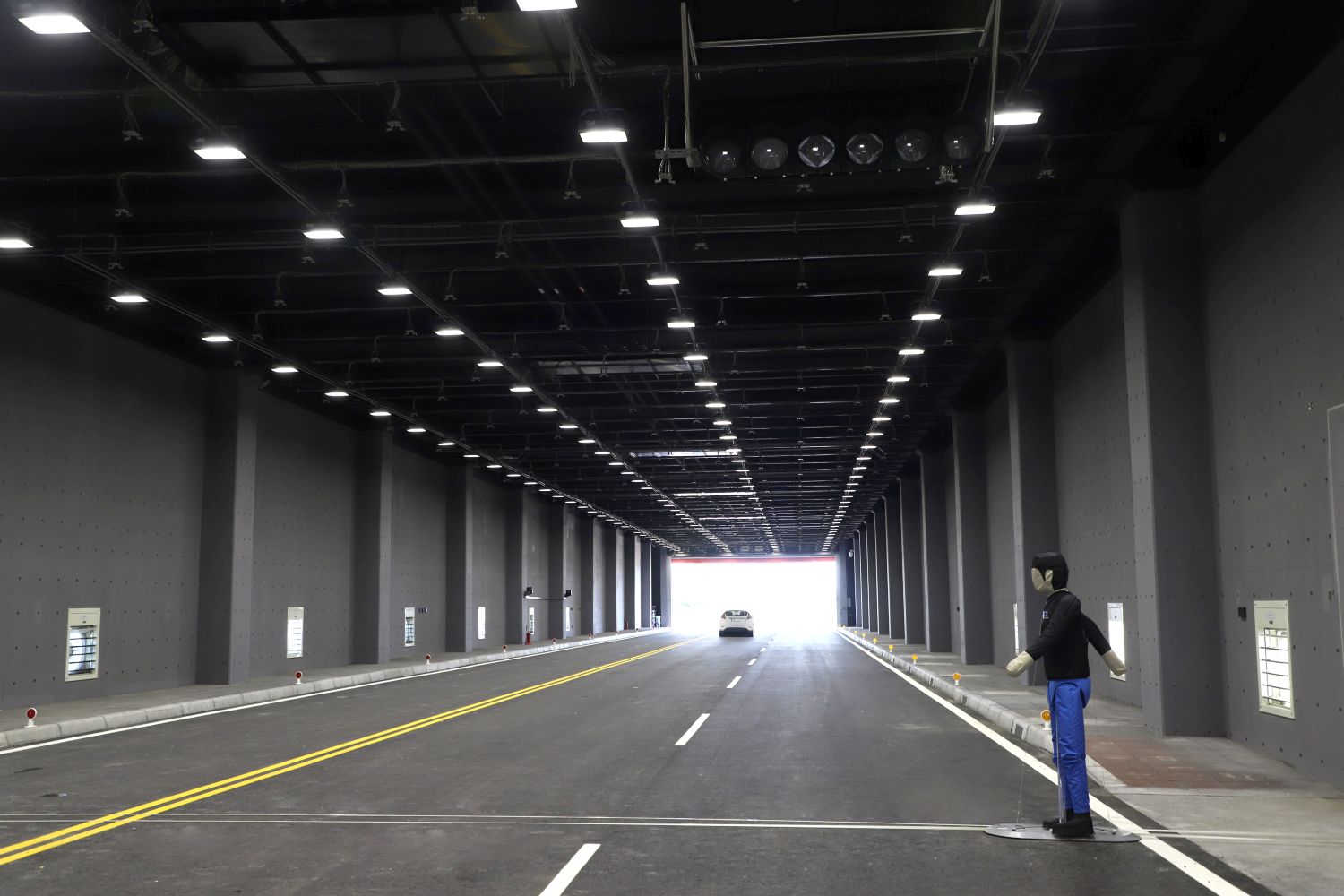 22222 - 報新聞 Mega News 智慧車電自駕車場域將於十月完工。(圖/財團法人車輛研究測試中心提供)