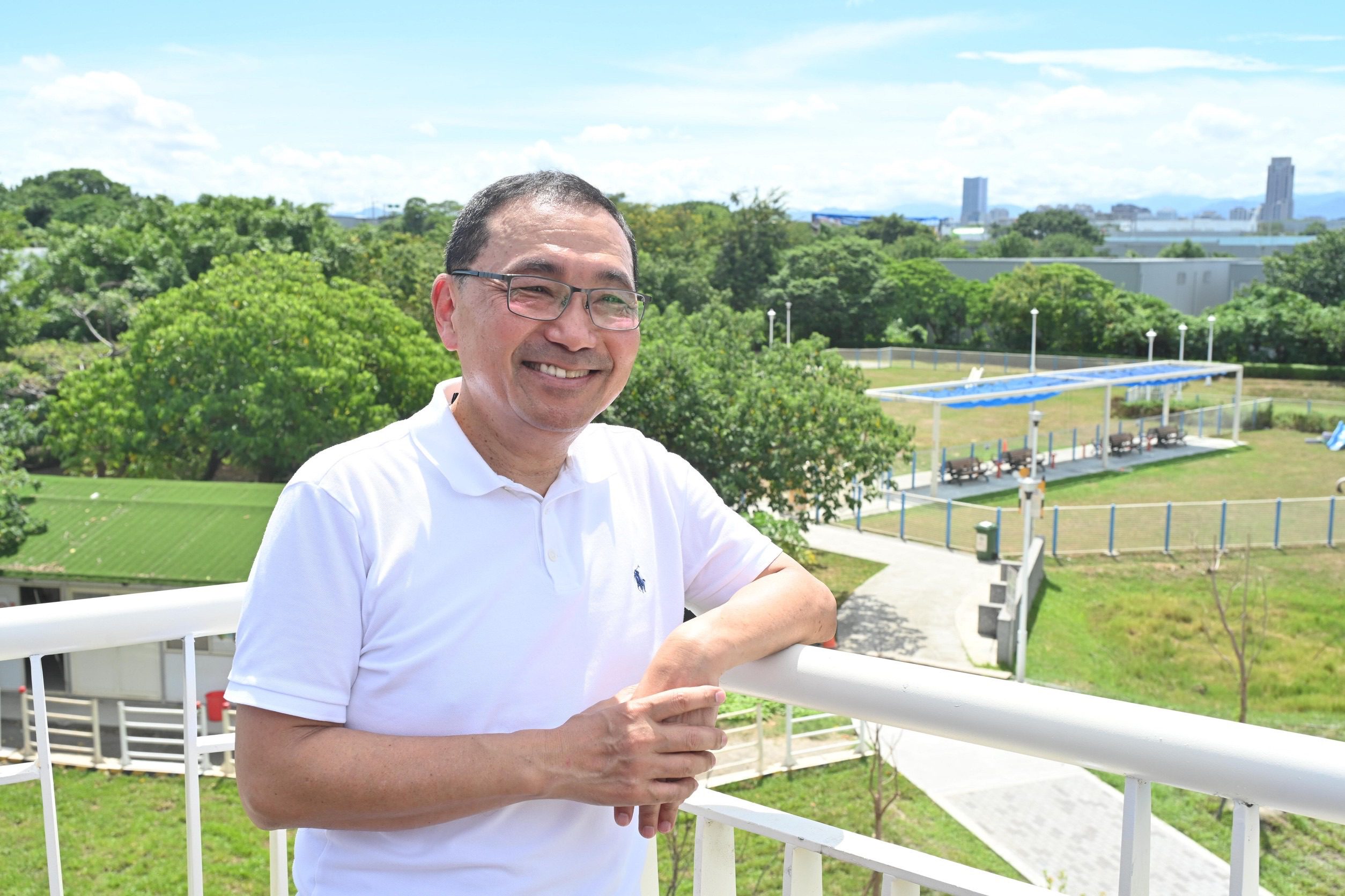 五股環保藝術公園跨河景觀橋啟用 侯友宜:打造友善美感空間 7 3 123