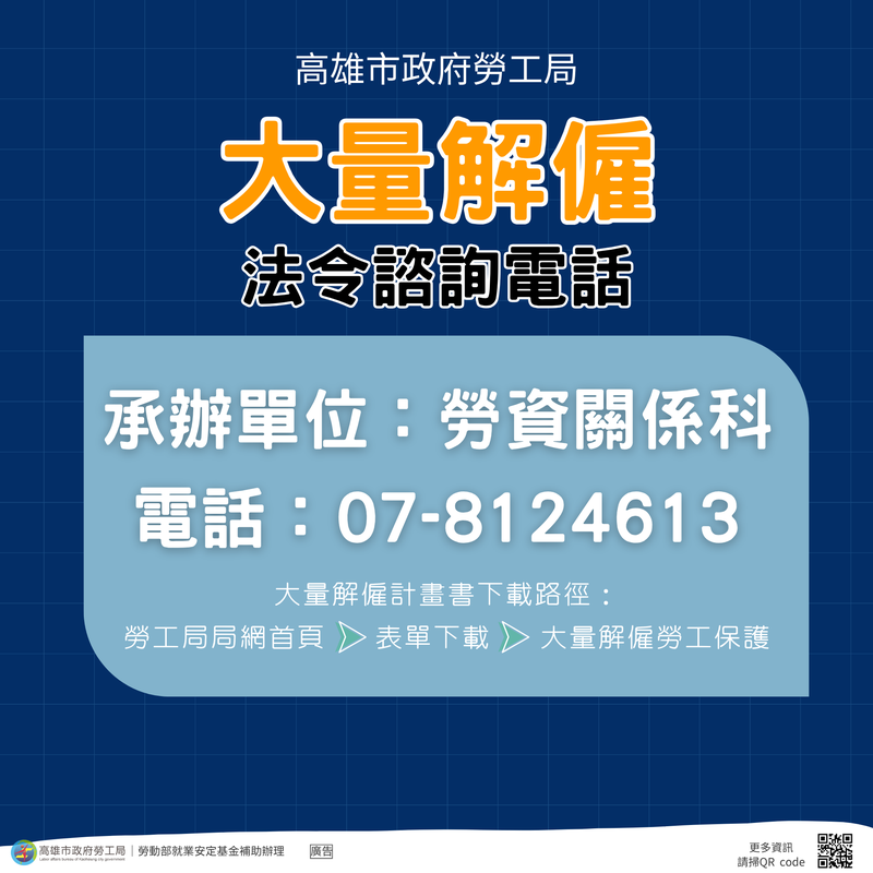 勞工權益優先保障 勞工局提醒 大量解僱須依法通報、協商、輔導 5 599eb05e ff41 4544 8fff 4b02a269bfe1 175886699365398629604342046