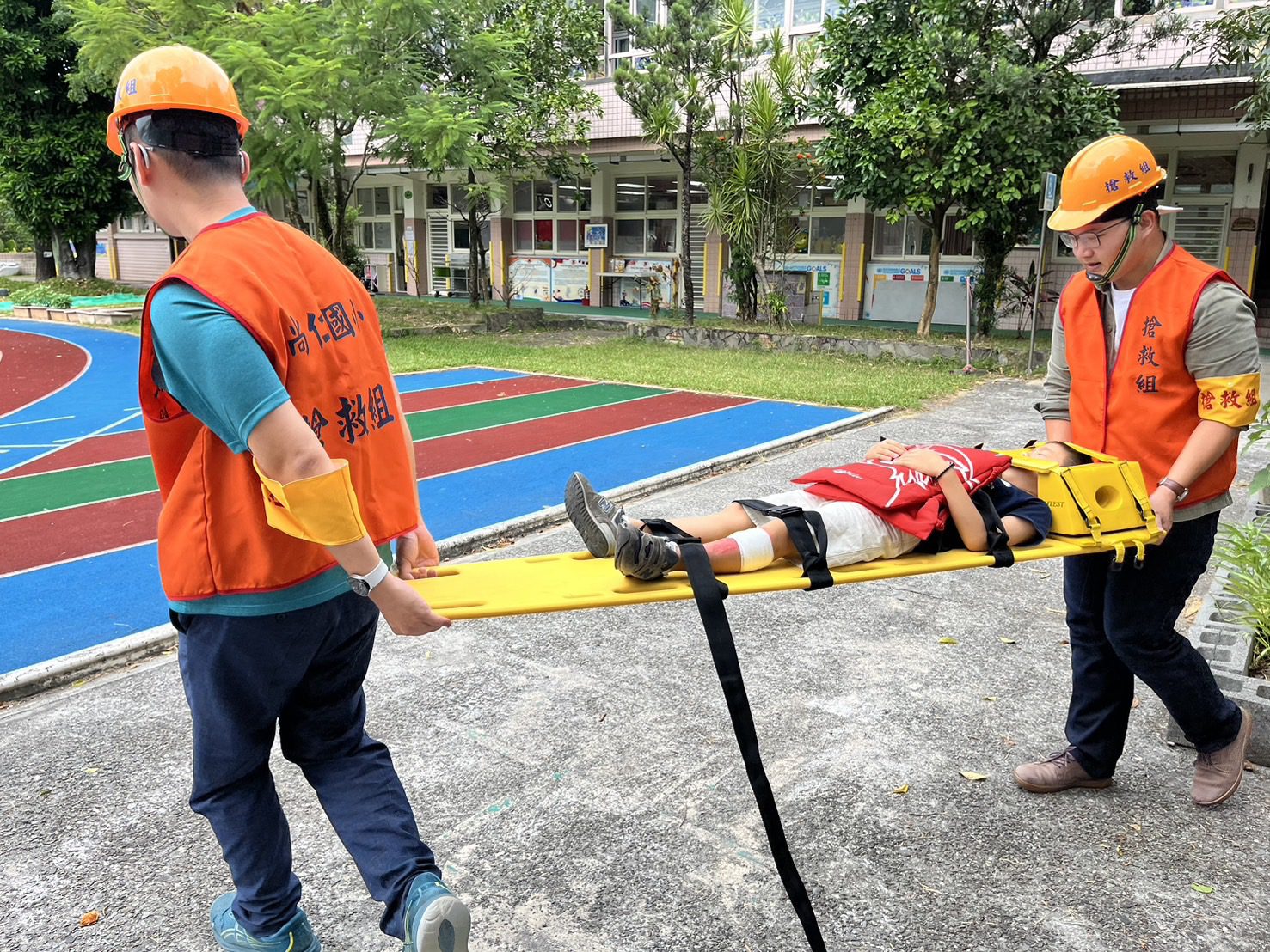 模震6強!基隆小學演練逼真 雙語疏散、封鎖熱區 19 IMG 0024 1