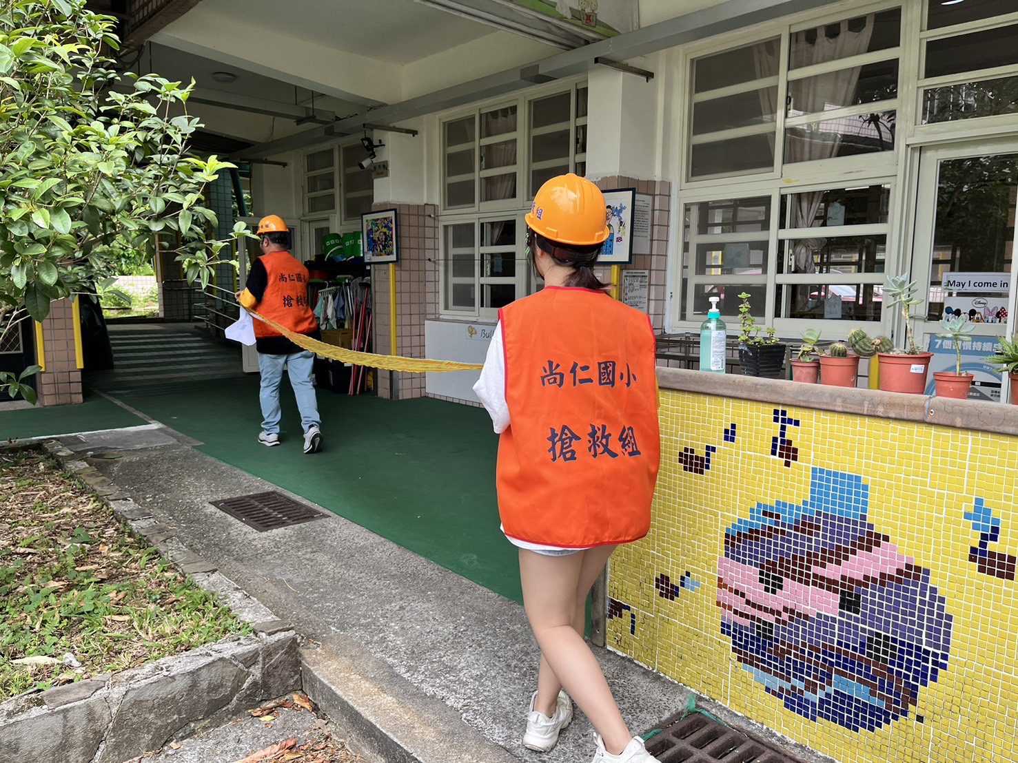 模震6強!基隆小學演練逼真 雙語疏散、封鎖熱區 17 IMG 0025 1