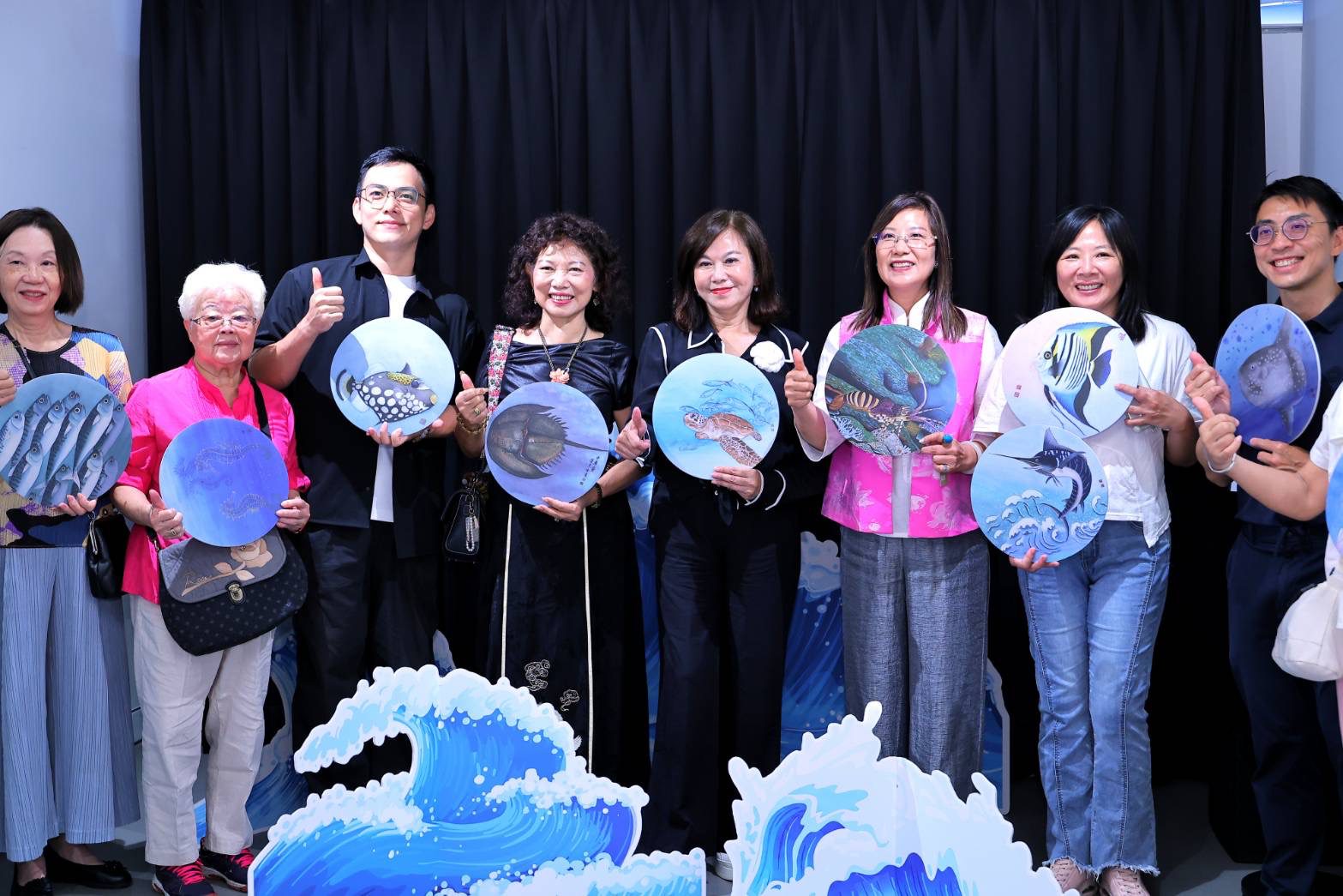 輝映古今-邱素美工筆畫師生展基隆開展 傳統筆墨交織當代美學 19 IMG 0033