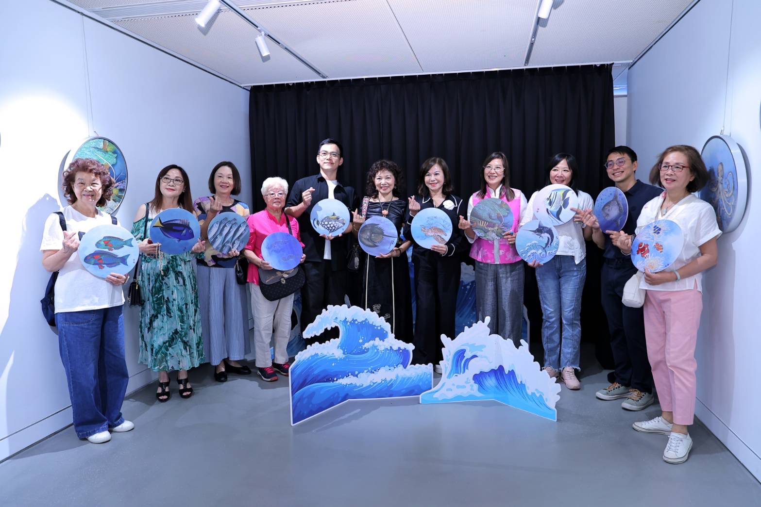 輝映古今-邱素美工筆畫師生展基隆開展 傳統筆墨交織當代美學 27 IMG 0034