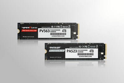 博帝推出全新 Viper PV563 及 Patriot PA523 Gen5 x4 SSD 博帝推出全新 Viper PV563 及 Patriot PA523 Gen5 x4 SSD