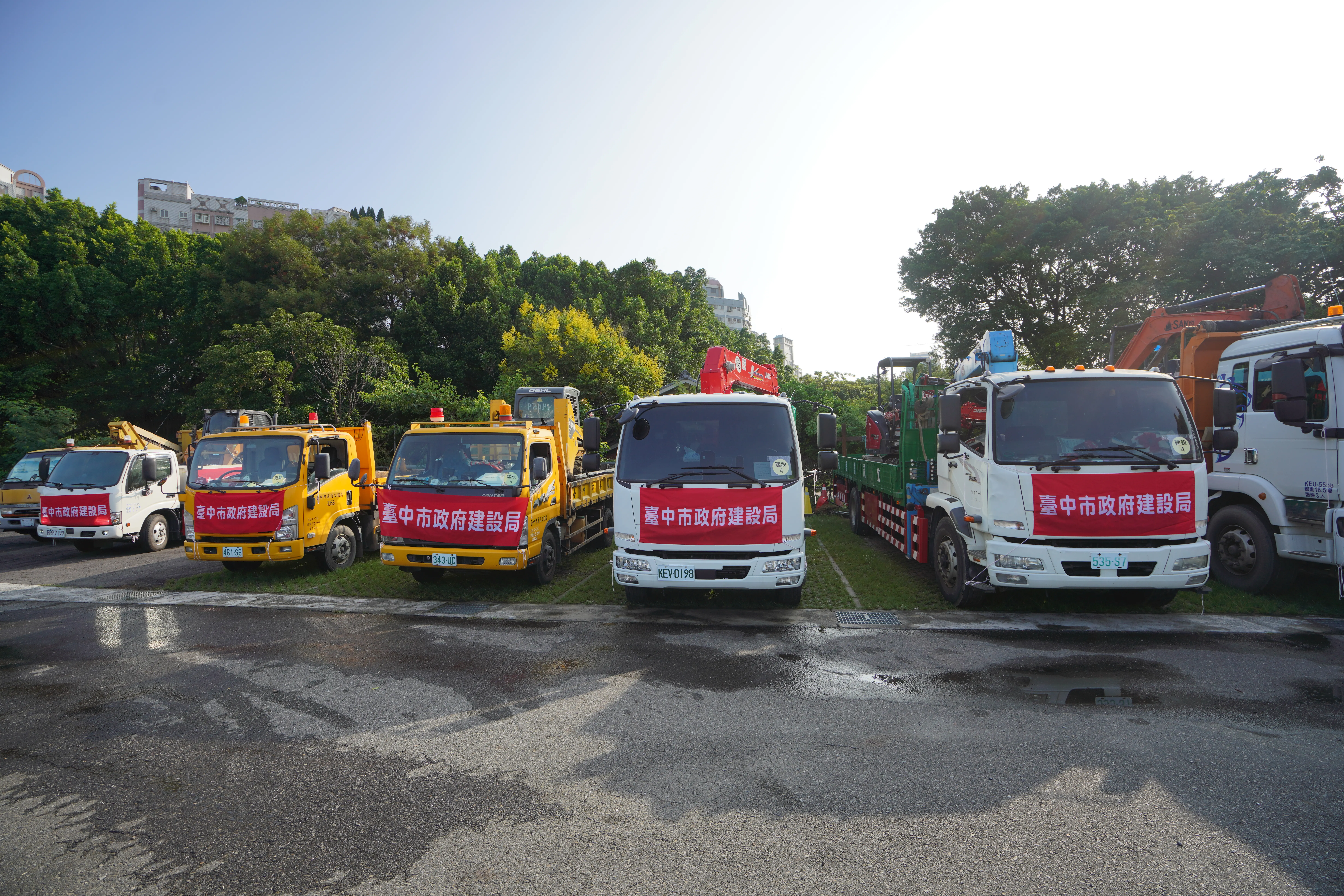 哪裡有需要 台中隊就在哪裡! 建設局火速馳援花蓮災區 4 建設局過去曾多次投入南投 高雄 基隆 嘉義等地災後重建