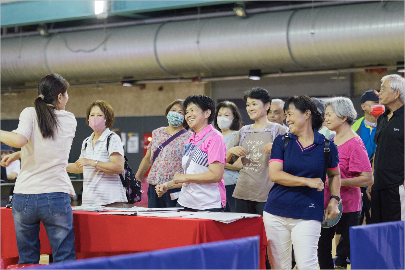 未來市府也將持續推廣多元健康活動營造高齡友善城市陪伴長者健康樂齡快樂生活圖 桃園市政府體育局提供