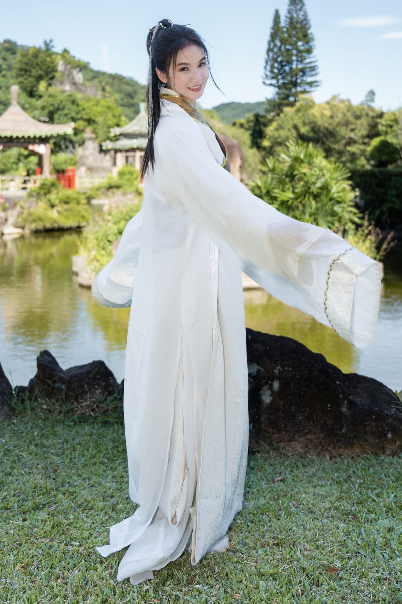 陳小菁飾演面巾仙