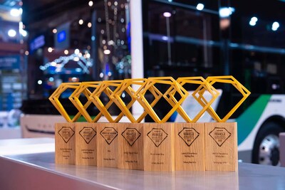 宇通客車以「Think Eco, Move Green」為主題，亮相2025年比利時世界客車博覽會。