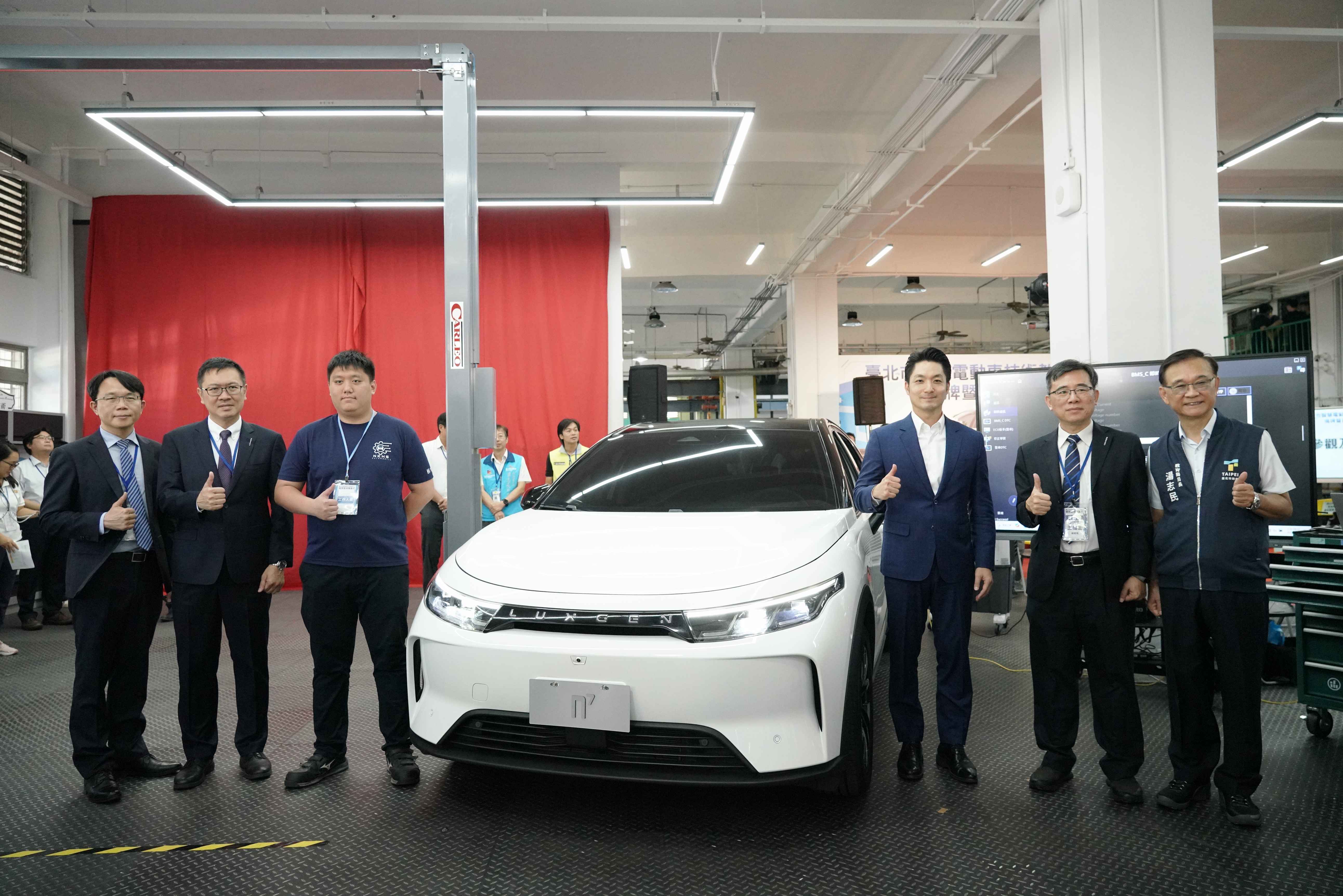 蔣萬安揭牌智慧電動車教學中心 投700萬培育綠能人才 11 3c0471e0 ee64 4f73 b418 8cd40f118ccf
