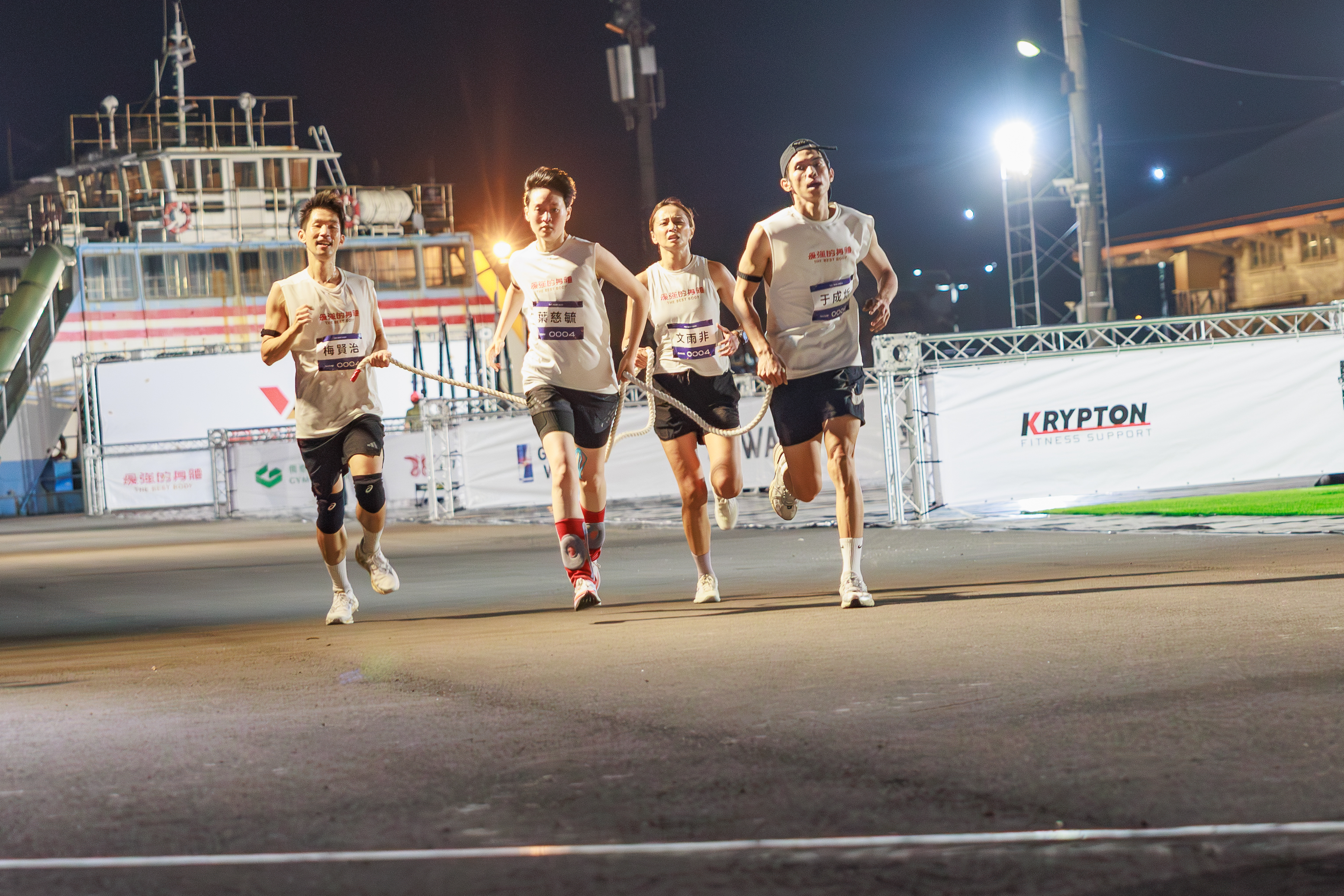 全台首創的大型混合健身運動競技節目最強的身體開播以來話題不斷收視持續攀升圖好看娛樂