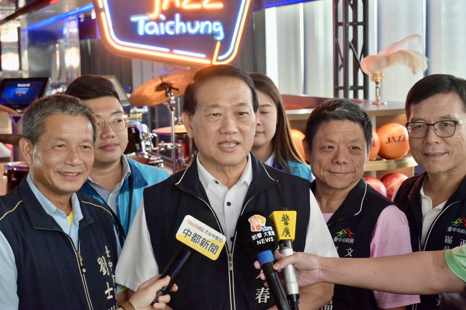 副秘書長 張大春接受媒體聯訪 0