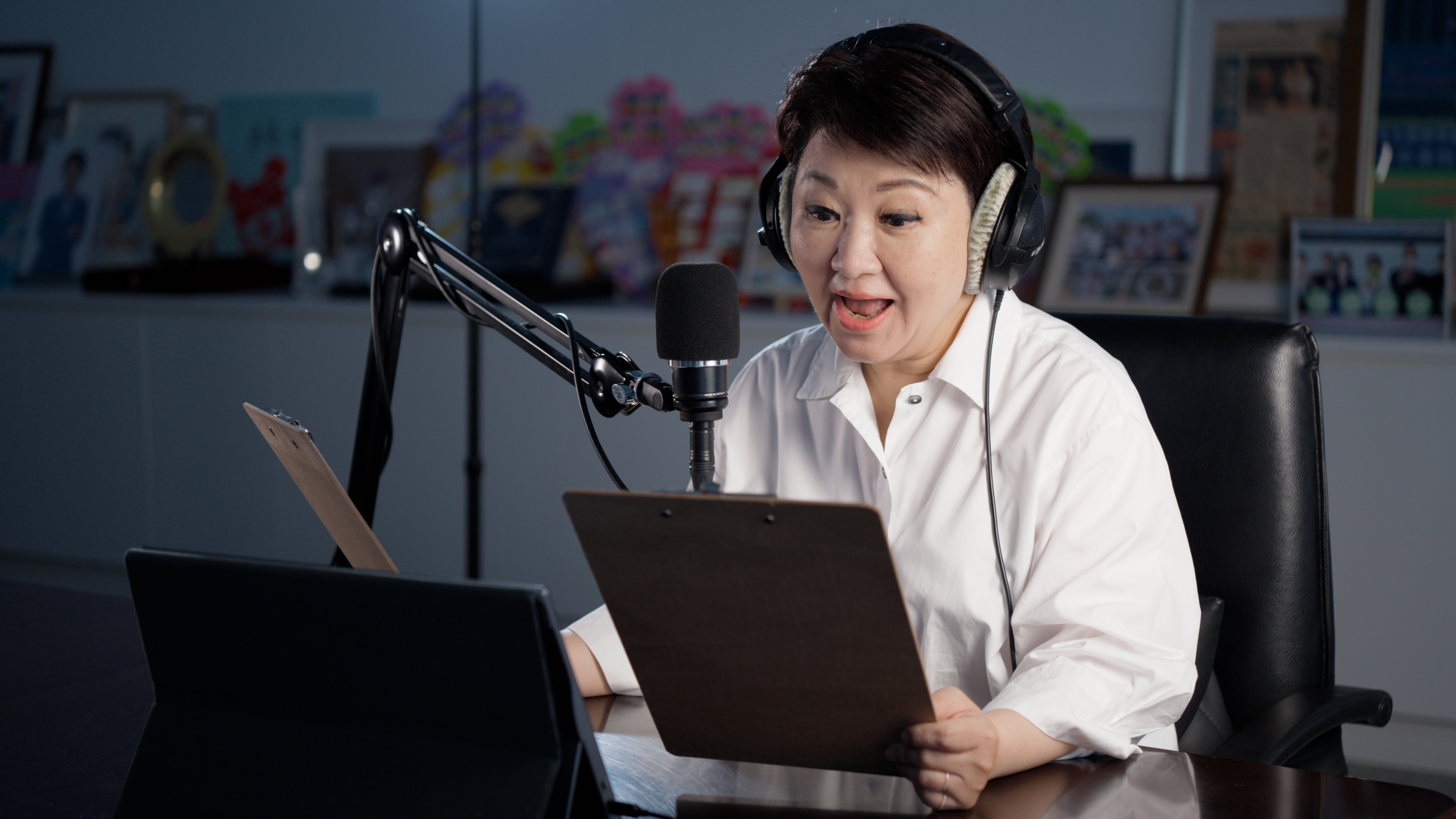 台中市長盧秀燕為動畫影展宣傳廣告驚喜獻聲