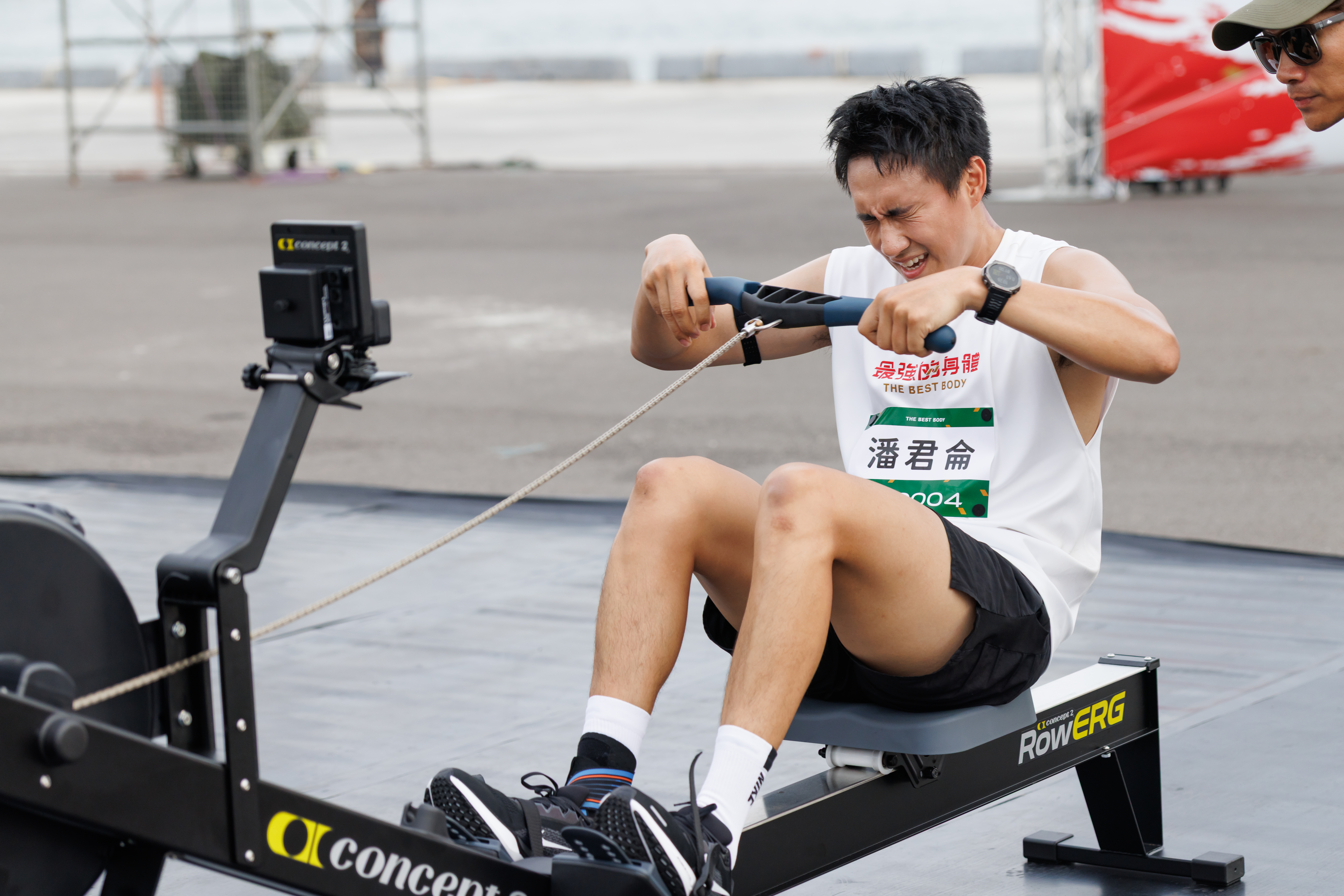 潘君侖累到想吐仍拚完賽圖好看娛樂