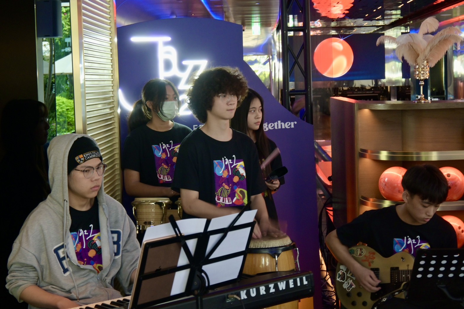 青少年爵士樂團演出畫面2 0